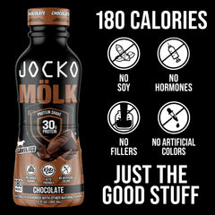 Jocko Fuel Mölk vertido desde la lata, práctico y listo para consumo post-entreno
