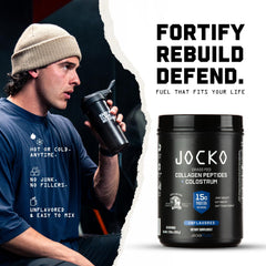 Jocko Fuel tamaño en mano, porciones convenientes y compactas
