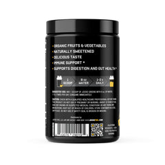 Jocko Fuel textura en polvo cerca para apreciar finura y mezcla