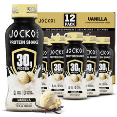 Jocko Fuel jocko-molk pack frontal con 12 botellas, conveniente y listo para beber