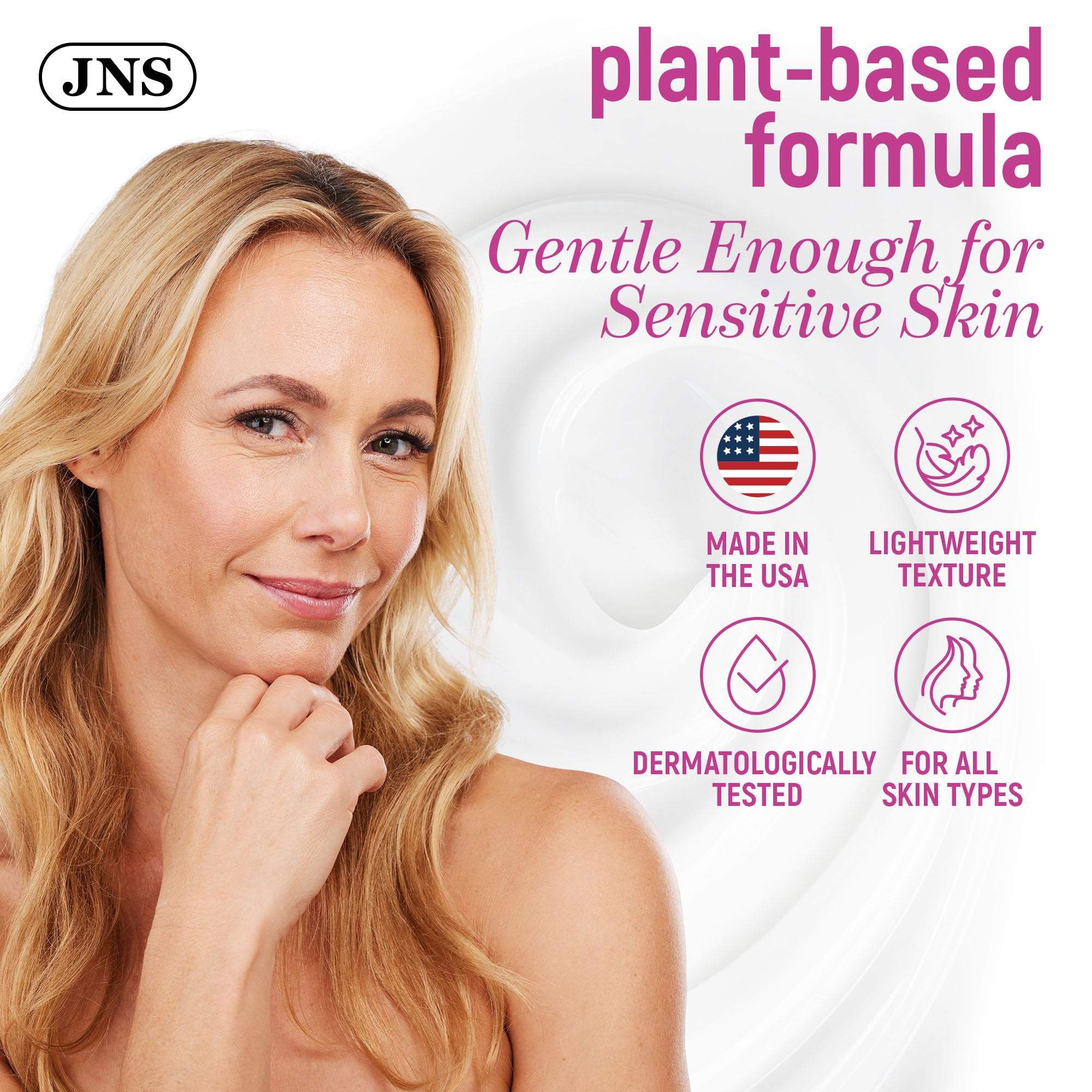 Joellyne Naturals ingredientes principales ñame silvestre y dong quai visibles