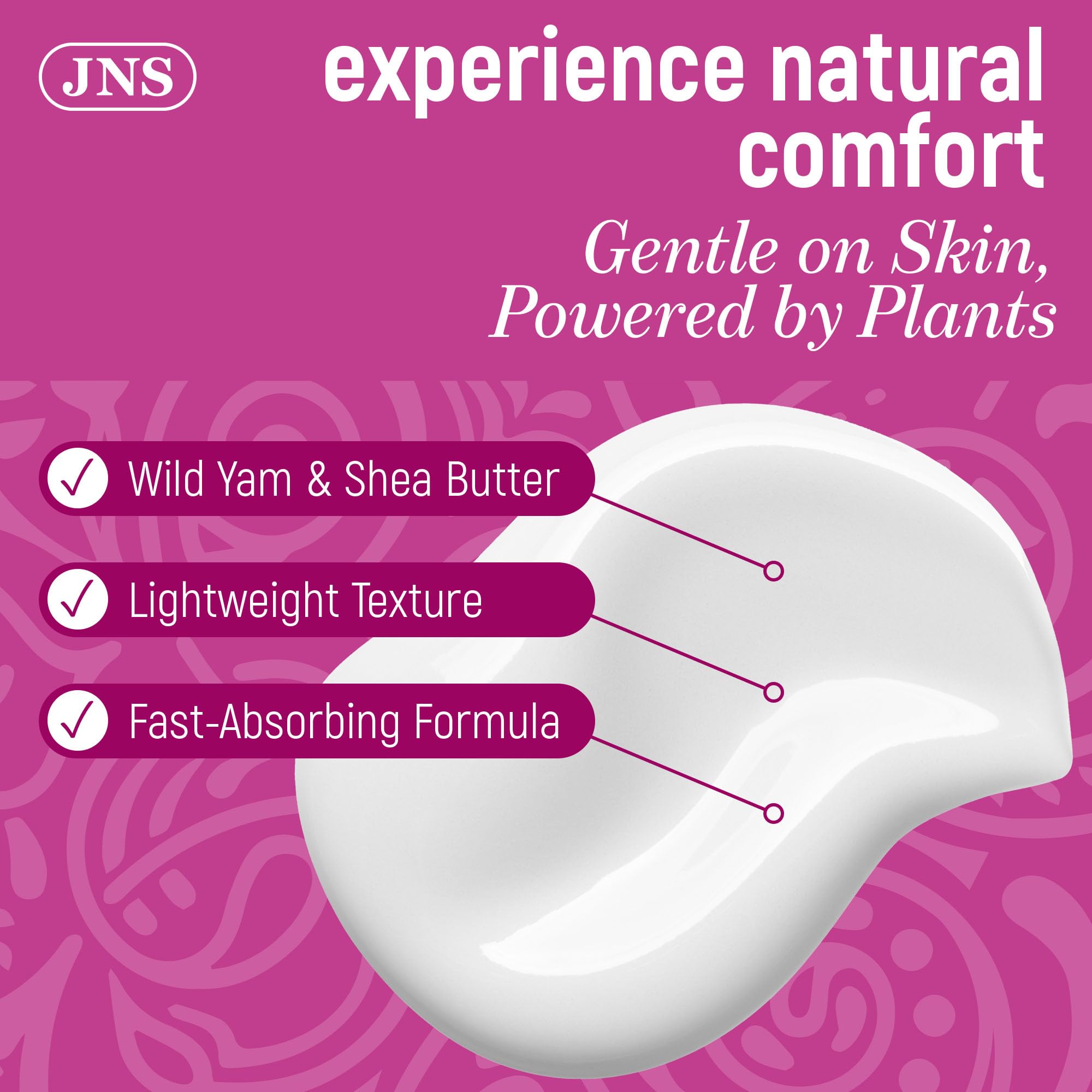 Joellyne Naturals aplicación en mano demostrando fácil masaje y sensación