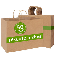 Bolsa Johuivo frontal del paquete de 50, aspecto natural y práctico