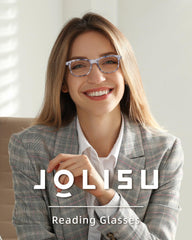 JOLISU gafas en entorno cotidiano combinando estilo y funcionalidad