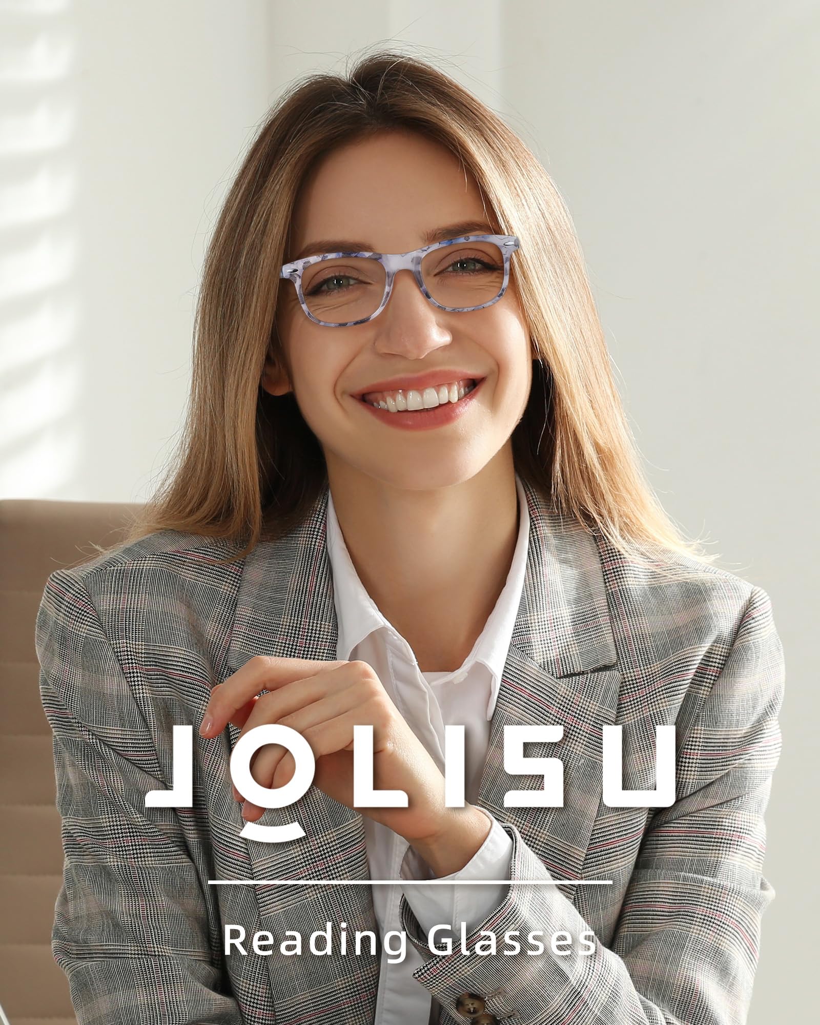 JOLISU gafas sobre escritorio con accesorios, look diario cómodo