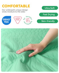 Jolly Care protector colocado en cama protegiendo colchón