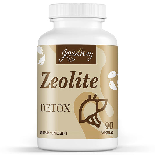 Jovianoy envase frontal mostrando cápsulas y beneficio de limpieza digestiva