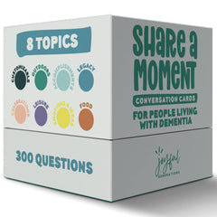 Joyful Generations empaque frontal mostrando la caja y beneficio conectivo