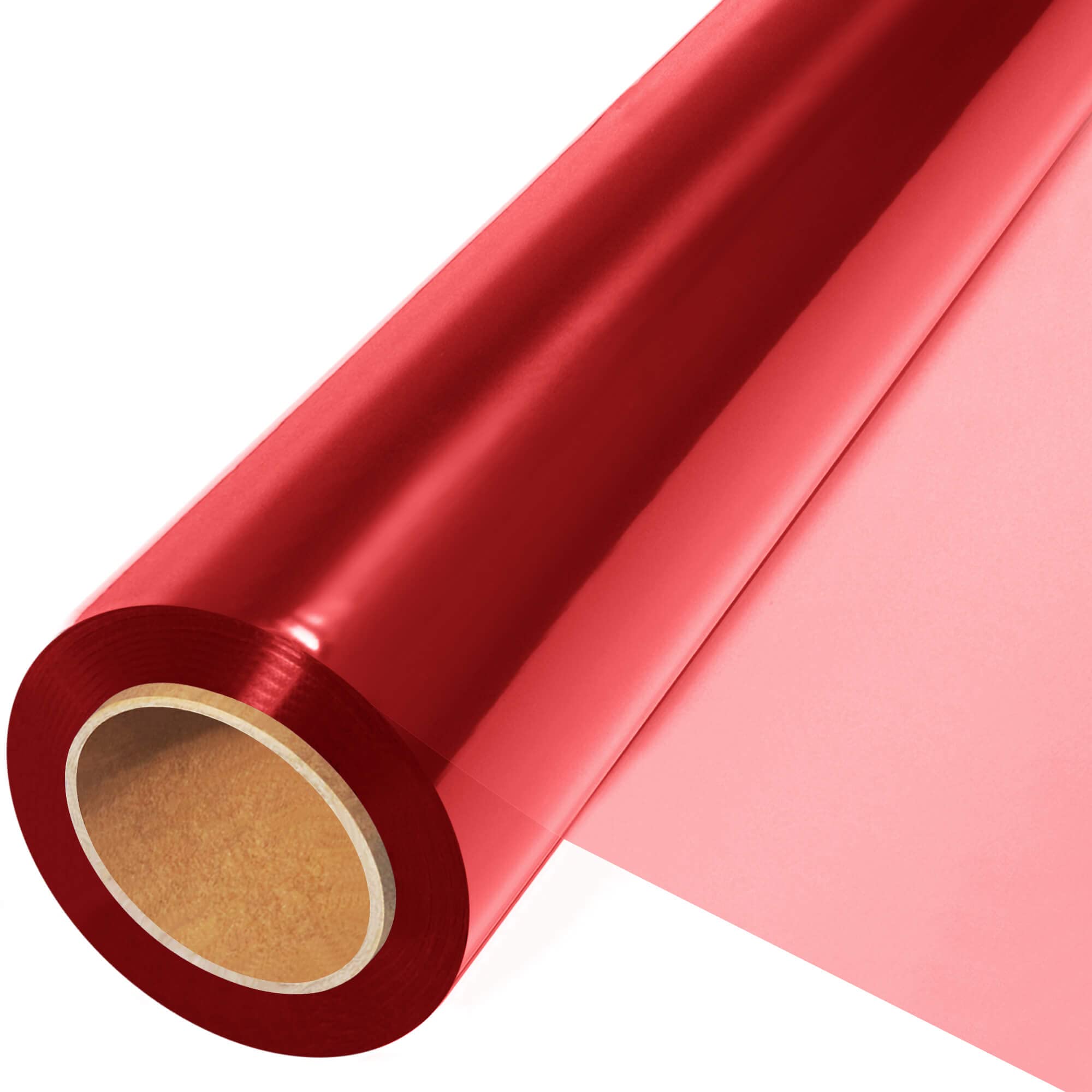 JOYIT rollo celofán rojo vista frontal brillo profesional