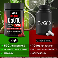 JOYLI Nutrition close-up de softgel con mejor absorción y biodisponibilidad