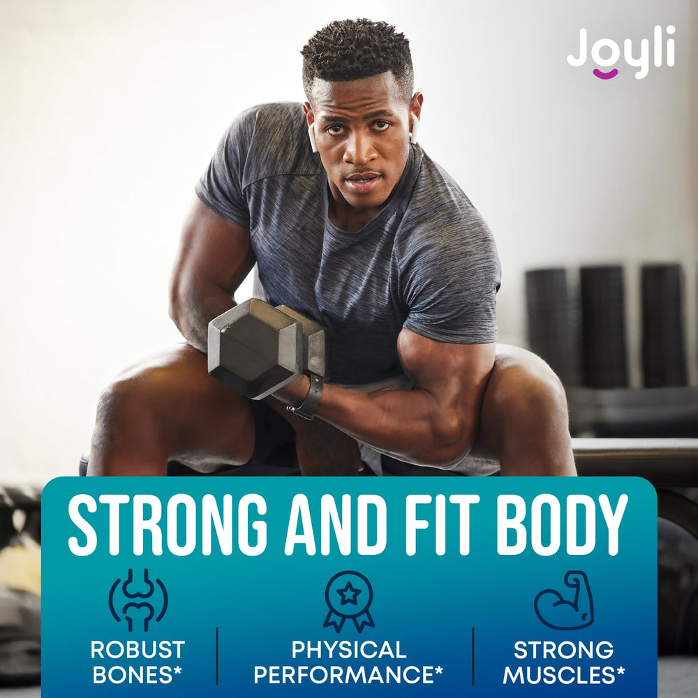 JOYLI Nutrition bote abierto mostrando el contenido masticable