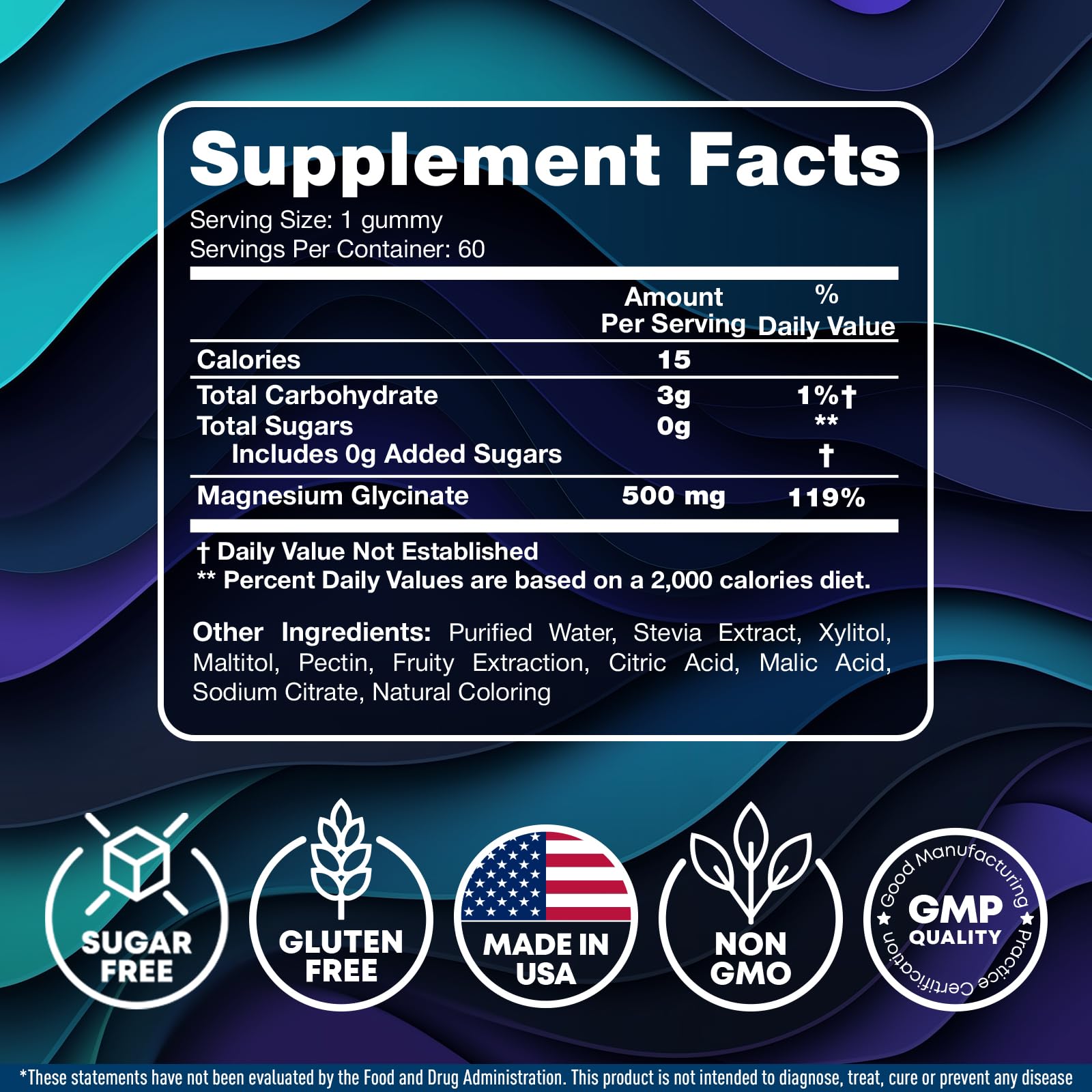 JOYLI Nutrition gominolas en mesita de noche para relajación