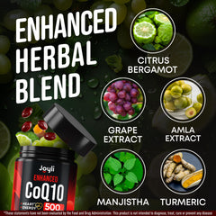 JOYLI Nutrition persona activa tomando suplemento, soporte para energía diaria