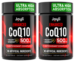JOYLI Nutrition frente del empaque mostrando dos frascos y etiqueta clara, confianza