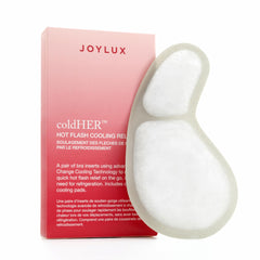 Joylux coldHER frente del empaque mostrando diseño y portabilidad