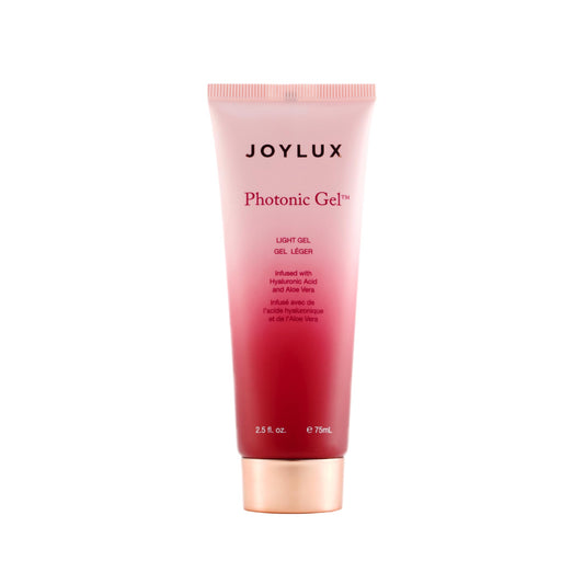 Joylux Photonic Gel envase frontal mostrando tamaño y diseño, hidratación confiable