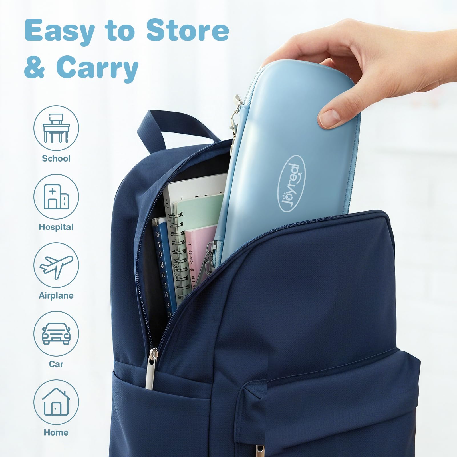 Uso del kit Joyreal SensoryBuzz en consulta terapéutica, apoya sesiones guiadas y progresivas