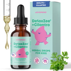 JoySpring botella frontal mostrando etiqueta clara y tamaño
