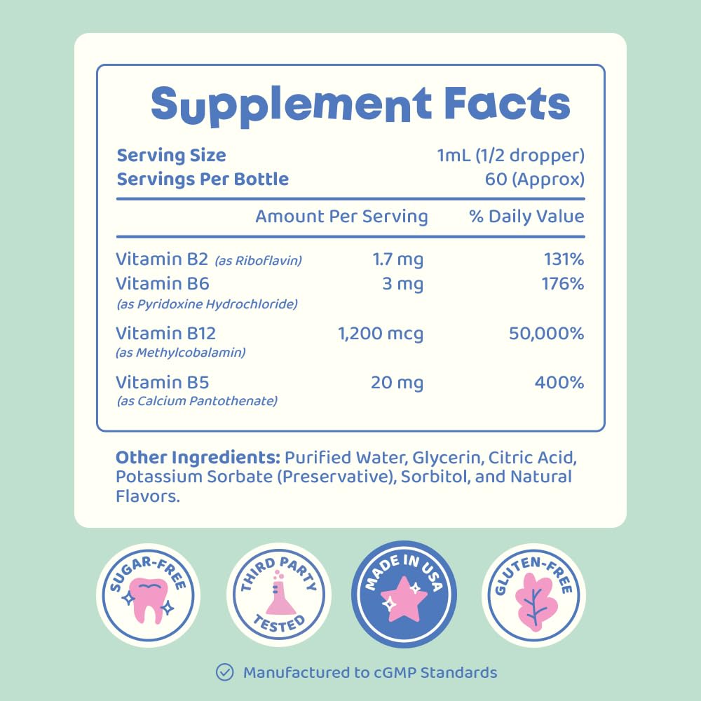 JoySpring etiqueta nutricional enfocada mostrando ingredientes clave