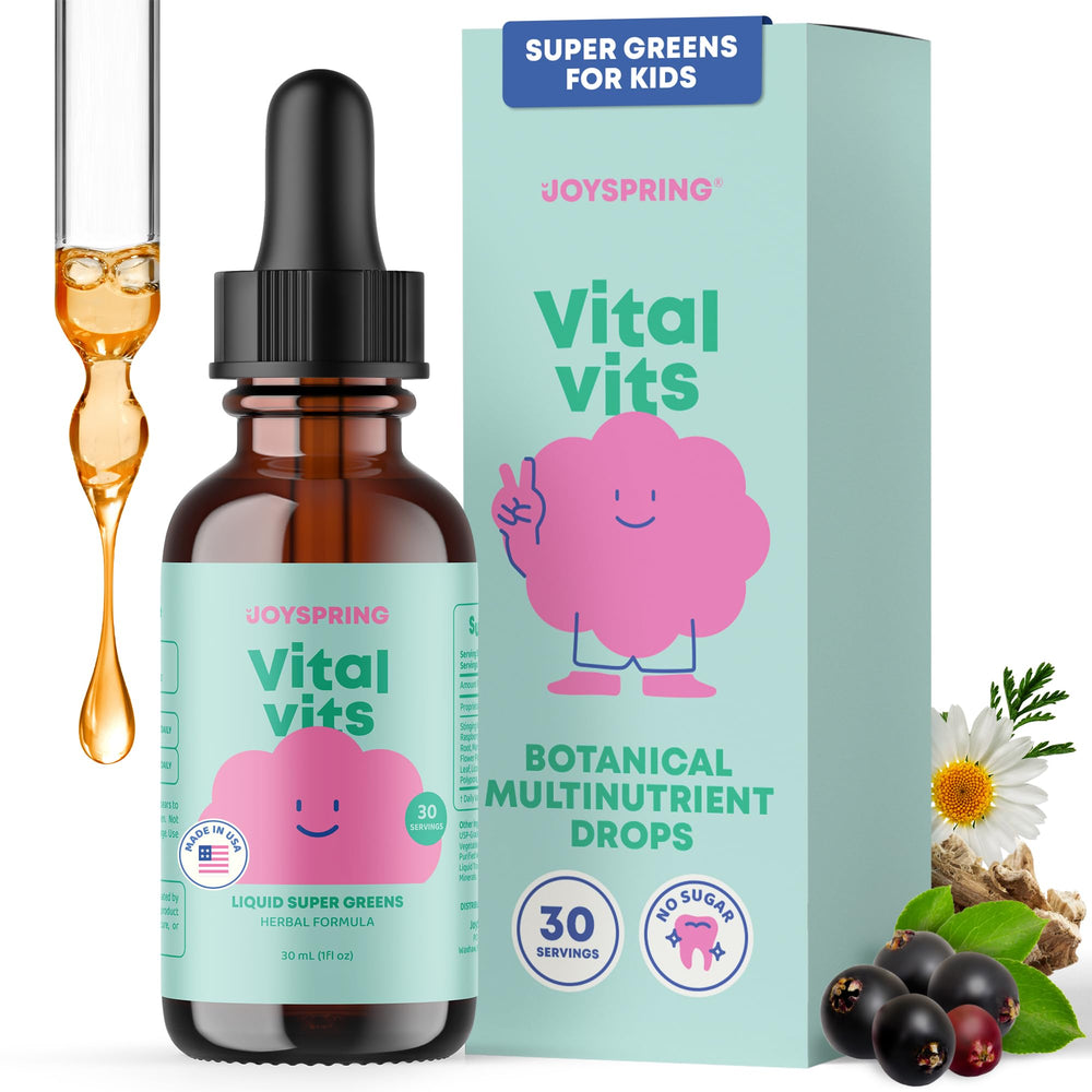 JoySpring frontal del envase mostrando la botella y marca, fácil identificación y confianza