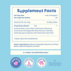 JoySpring primer plano de melena de león y gotu kola para mostrar ingredientes clave