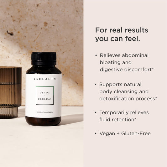 JSHealth Desintoxicación Pastillas Digestivas: favorece la digestión y reduce la hinchazón.