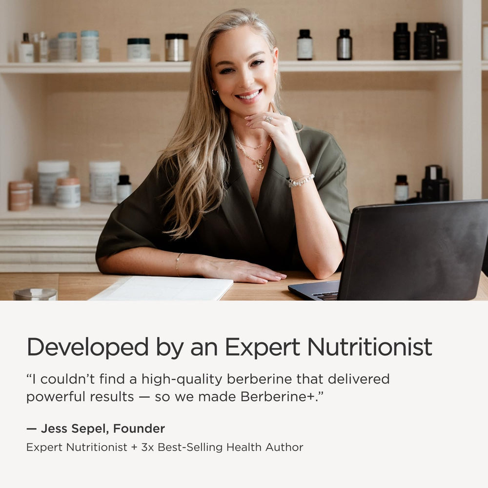 JSHealth suplemento junto a un desayuno equilibrado que apoya rutina