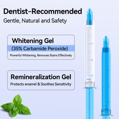 JTF gel aplicado en bandeja dental, uso sencillo y efectivo