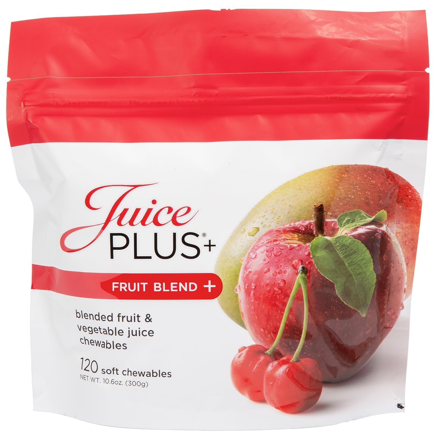 Detalle del color de las gomitas Juice Plus+ y su superficie brillante