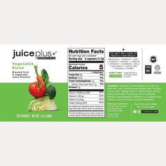 Juice Plus+ frascos en ambiente familiar promoviendo uso compartido