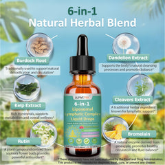 JUIWEFKK etiqueta con lista de ingredientes naturales y beneficios claros
