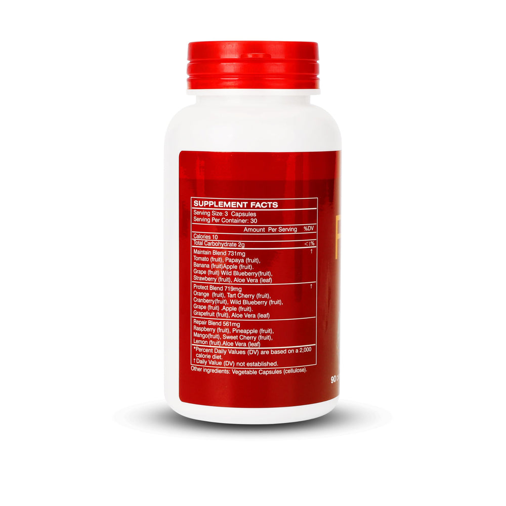 JulyDeer etiqueta nutricional detallada mostrando composiciones y dosis