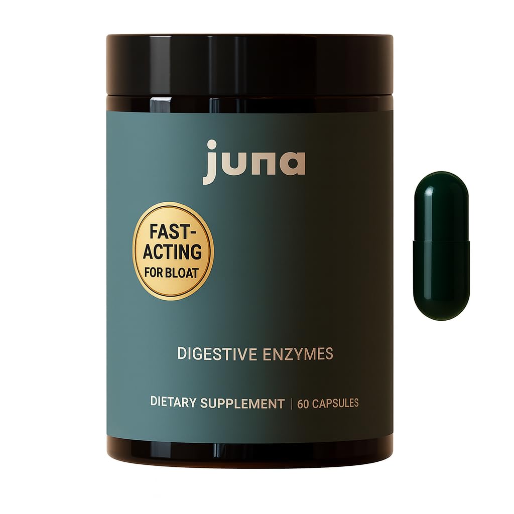 Juna frasco frontal mostrando el envase y beneficio digestivo