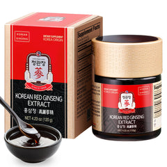 JUNG KWAN JANG envase frontal mostrando diseño y peso, fácil identificación del producto