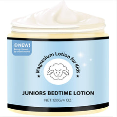 JUNIORS BEDTIME LOTIO frente del envase mostrando etiqueta y tamaño