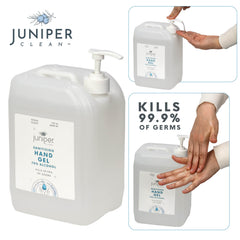 Juniper CLEAN detalle de la bomba para recarga rápida y dosificación segura