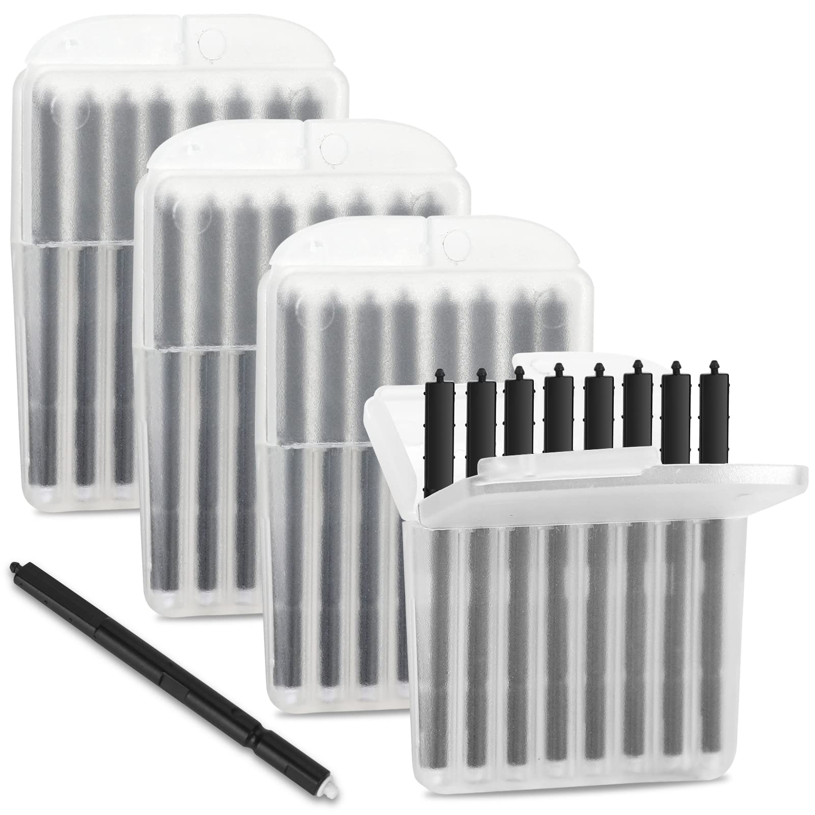 JunYiLoTo paquete frontal mostrando 4 palillos y 32 filtros, protección prolongada
