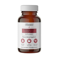 JUST INGREDIENTS frasco frontal mostrando etiqueta clara y beneficios