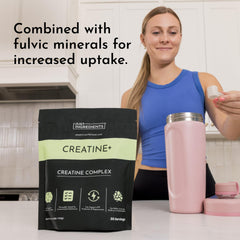 JUST INGREDIENTS polvo mezclado en agua para consumo rápido