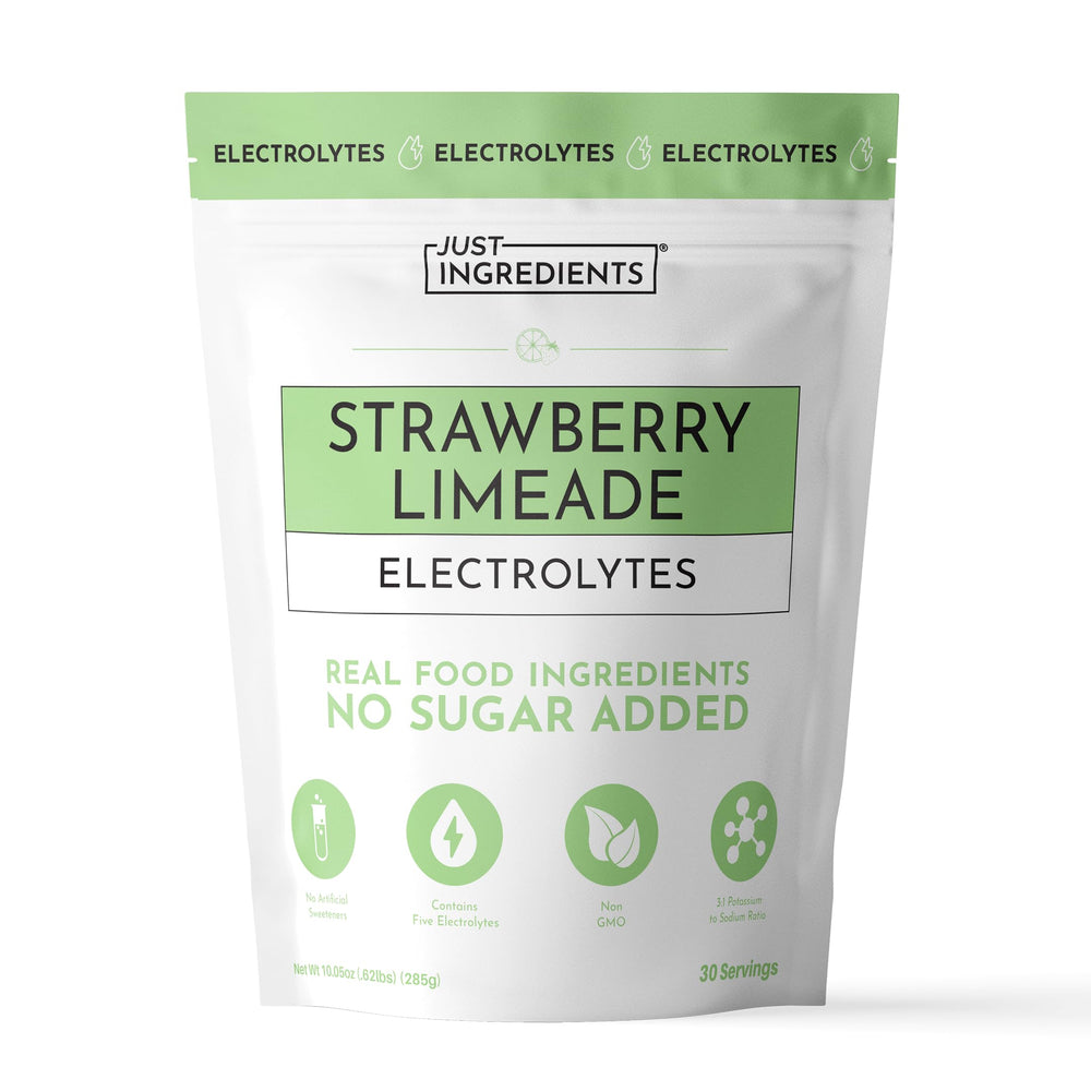 JUST INGREDIENTS envase frontal mostrando etiqueta clara y beneficios