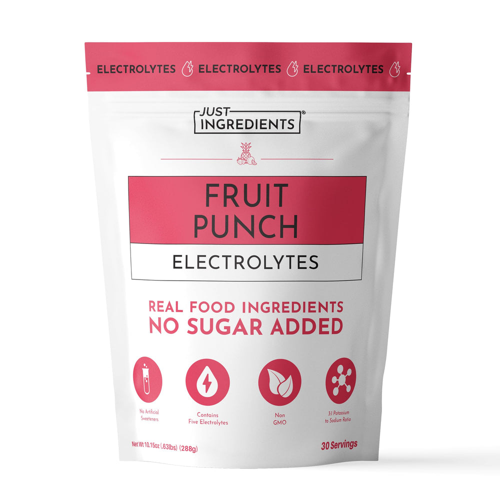 JUST INGREDIENTS envase frontal mostrando etiqueta y beneficio de hidratación