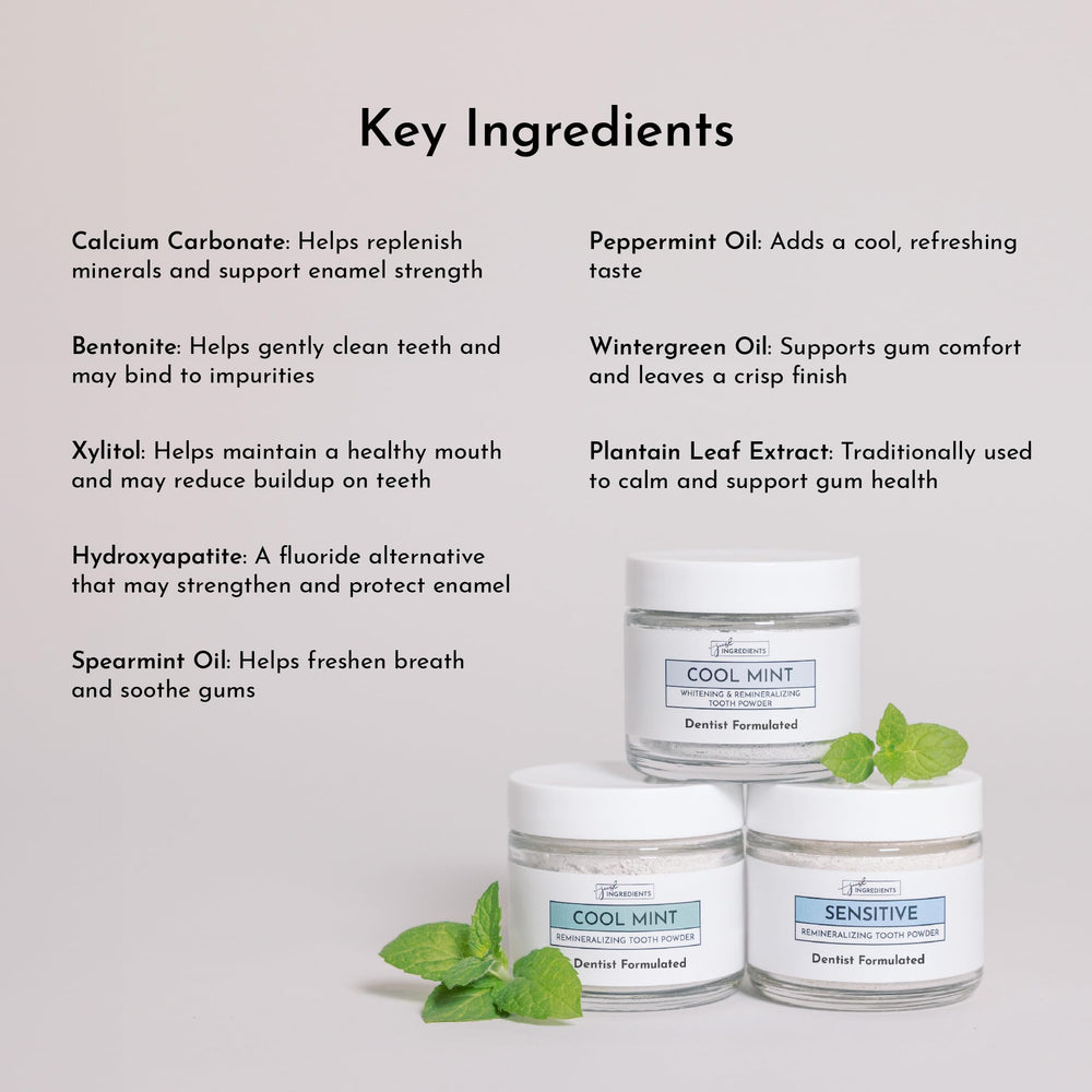 JUST INGREDIENTS polvo en cepillo mojado, aplicación diaria fácil