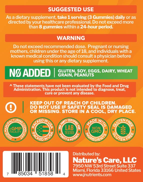 Just Nutrients gominolas junto a desayuno para integrar en la rutina