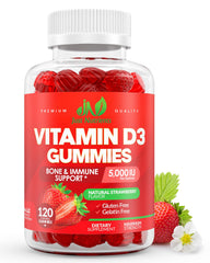 Just Nutrients frasco frente mostrando 120 gomitas y diseño claro para almacenamiento