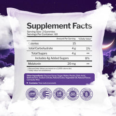 Just Nutrients gominolas junto a taza nocturna sugieren rutina fácil