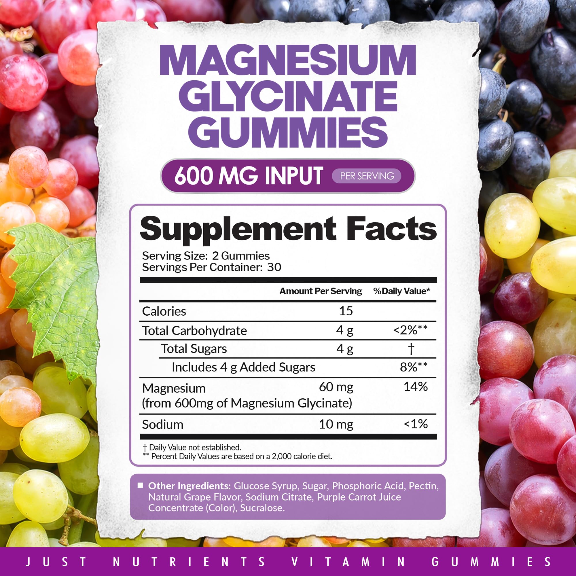 Just Nutrients persona masticando gomita destacando practicidad diaria
