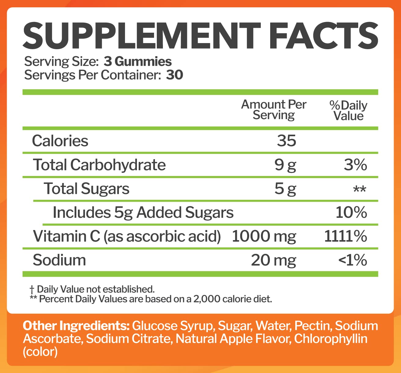 Just Nutrients ingredientes naturales en primer plano que indican fórmula sin aditivos
