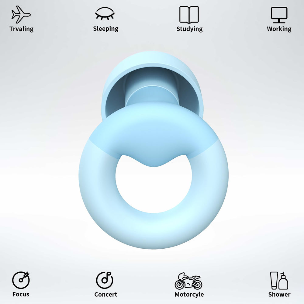 JUSTRVN detalle de la textura de las puntas de silicona para comodidad