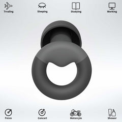 JUSTRVN primer plano silicona suave, ajuste confortable
