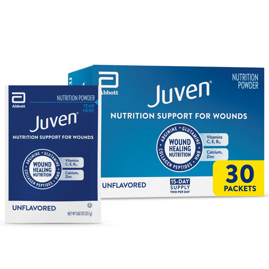 Juven frente del empaque mostrando caja y sobres, identificación clara del producto